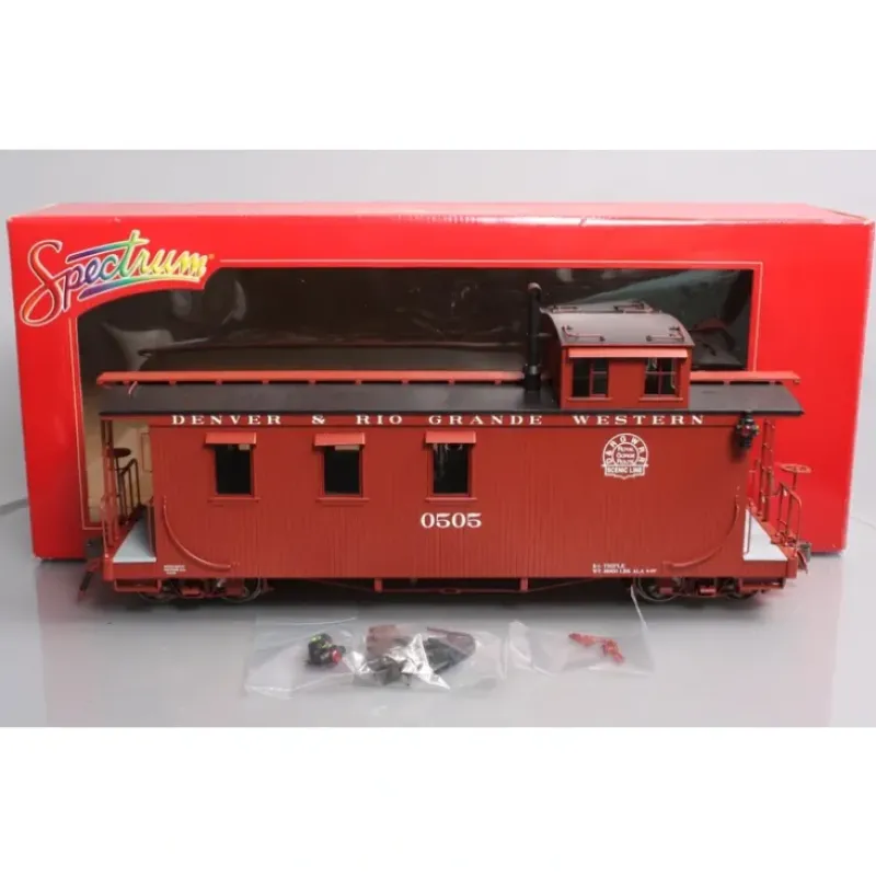 Trains|Bachmann 88795 G Denver & Rio Grande Western Long Caboose #0505 - Model Train Junction: Quality Parts and Art Supplies