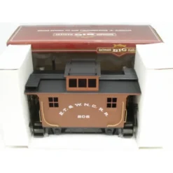 Trains|Bachmann 93120 G Eastern Tennessee & Western North Carolina 4-Wheel Caboose #202 - Model Train Junction: Quality Parts and Art Supplies