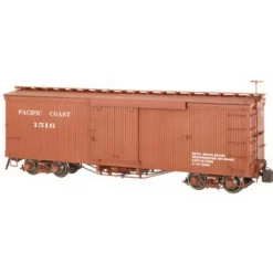 Trains|Bachmann 88098 G Narrow Gauge Spectrum Pacific Coast Boxcar - Model Train Junction: Quality Parts and Art Supplies
