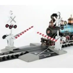 Trains|Bachmann 96214 G Operating Crossing Gate Steel Track - Model Train Junction: Quality Parts and Art Supplies