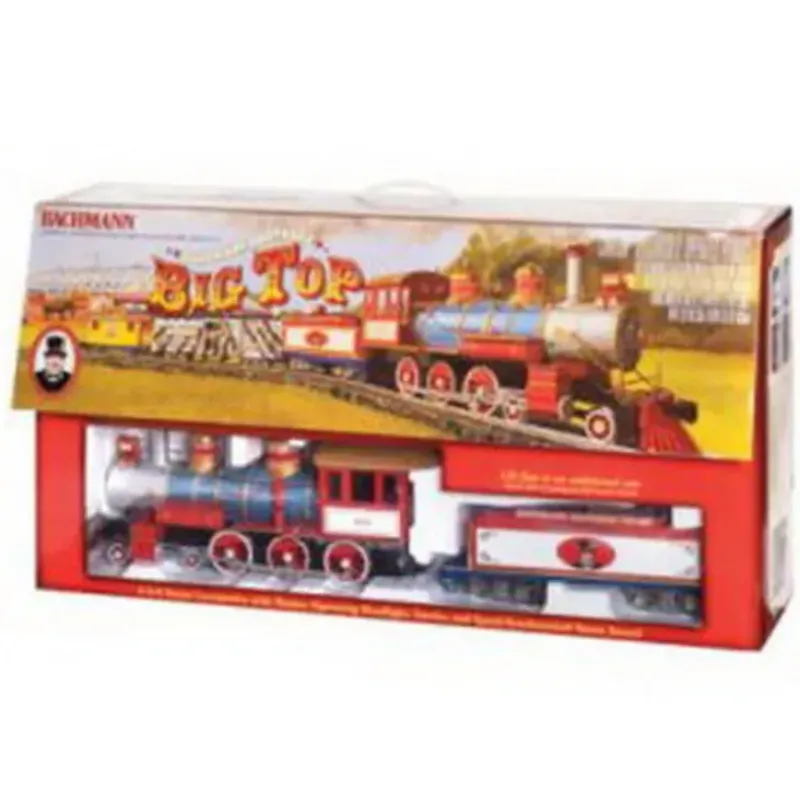 Trains|Bachmann 90049 G Scale Bachmann Bros. Big Top Circus G Gauge Steam Train Set - Model Train Junction: Quality Parts and Art Supplies