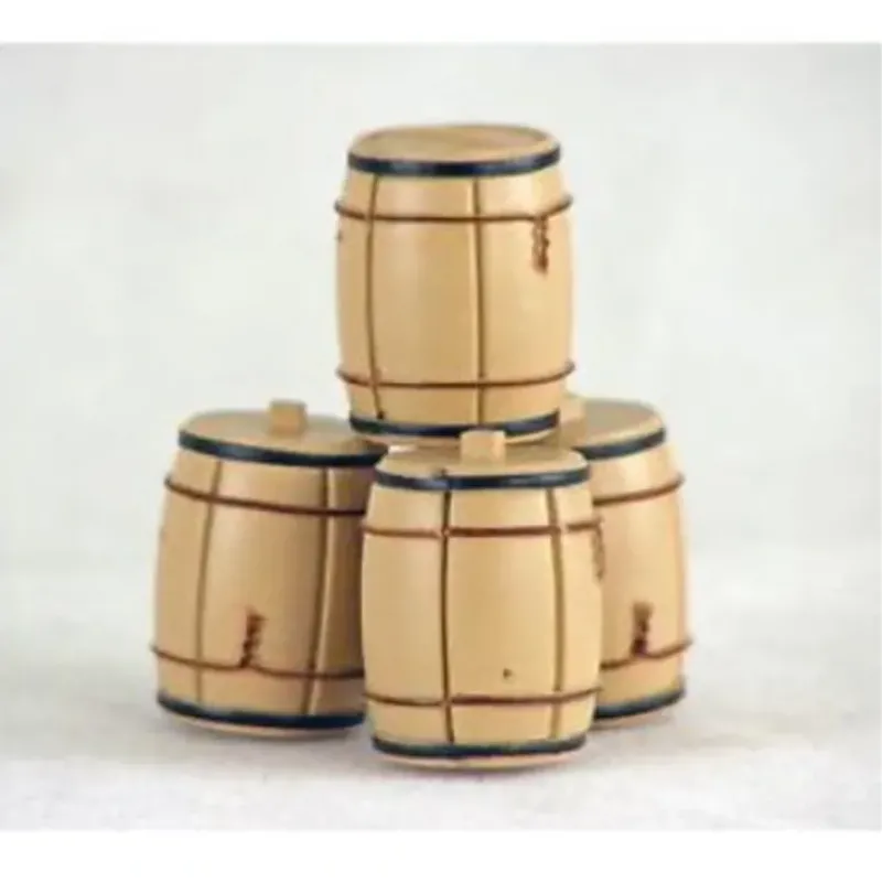 Trains|Bachmann 92416 G Scale Barrels (Pack of 4) - Model Train Junction: Quality Parts and Art Supplies