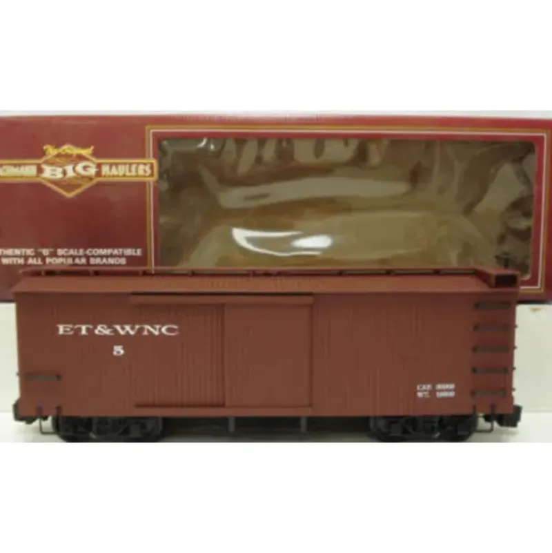 Trains|Bachmann 93320 G Scale Eastern Tennessee & Western North Carolina Boxcar - Model Train Junction: Quality Parts and Art Supplies