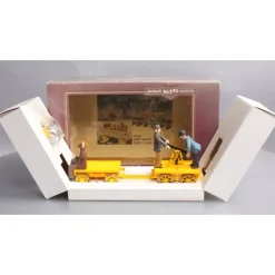 Trains|Bachmann 96201 G Scale Motorized Handcar w/Trailer - Model Train Junction: Quality Parts and Art Supplies