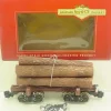 Trains|Bachmann 98490 G Scale Skeleton Log Car w/ Log Load (Plastic Wheels) - Model Train Junction: Quality Parts and Art Supplies
