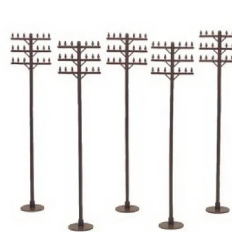 Trains|Bachmann 92200 G Scale Telephone poles (12) - Model Train Junction: Quality Parts and Art Supplies