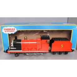 Trains|Bachmann 91403 G Scale Thomas & Friends James The Red Engine - Model Train Junction: Quality Parts and Art Supplies