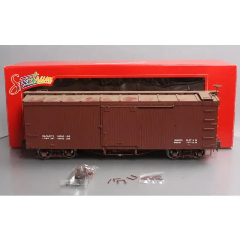 Trains|Bachmann 88699 G Scale Undecorated Box Car w/Murphy Roof & Data VG/Box - Model Train Junction: Quality Parts and Art Supplies