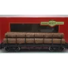 Trains|Bachmann 98470 G Scale Undecorated Flat Car with Logs - Model Train Junction: Quality Parts and Art Supplies
