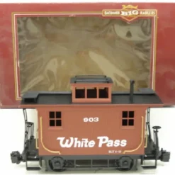 Trains|Bachmann 93119 G Scale White Pass & Yukon 4-Wheel Caboose #903 - Model Train Junction: Quality Parts and Art Supplies