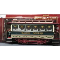 Trains|Bachmann 93941 G Season's Greetings Christmas Street Car - Model Train Junction: Quality Parts and Art Supplies