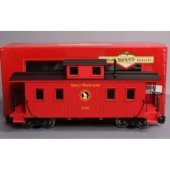 Trains|Bachmann 93811 GN Center Cupola Wood Caboose (Metal Wheels) - Model Train Junction: Quality Parts and Art Supplies