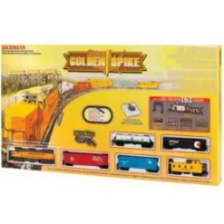 Trains|Bachmann 00615 Golden Spike HO Gauge Diesel Freight Train Set - Model Train Junction: Quality Parts and Art Supplies