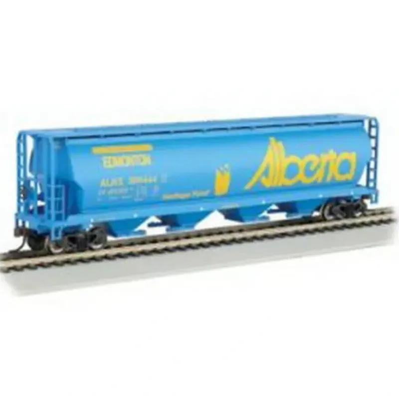 Trains|Bachmann 19138 HO Alberta/Edmonton 4 Bay Cylindrical Grain Hopper - Model Train Junction: Quality Parts and Art Supplies