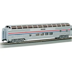 Trains|Bachmann 13032 HO Amtrak Phase II 85' Budd Full Dome Passenger Car - Model Train Junction: Quality Parts and Art Supplies
