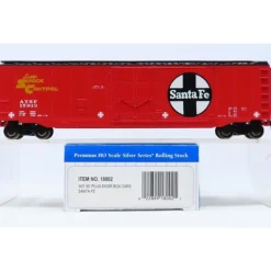 Trains|Bachmann 18002 HO Atchison, Topeka & Santa Fe 50' Plug-Door Box Car #13913 - Model Train Junction: Quality Parts and Art Supplies