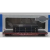 Trains|Bachmann 18913 HO Atchison Topeka & Santa Fe 50'''' Flatcar # 90861 W/Pipe Load - Model Train Junction: Quality Parts and Art Supplies