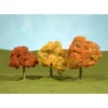 Trains|Bachmann 32052 HO Autumn Walnut Trees (Pack of 3) - Model Train Junction: Quality Parts and Art Supplies