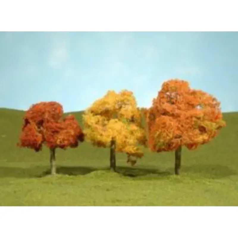 Trains|Bachmann 32052 HO Autumn Walnut Trees (Pack of 3) - Model Train Junction: Quality Parts and Art Supplies