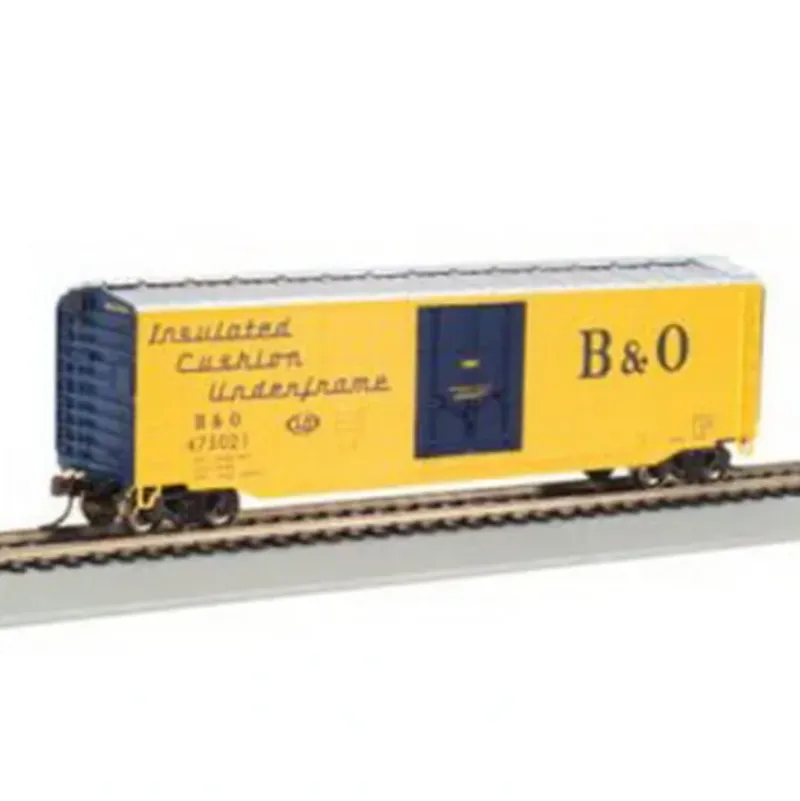 Trains|Bachmann 18012 HO Baltimore & Ohio 50' Plug-Door Boxcar - Model Train Junction: Quality Parts and Art Supplies