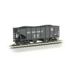 Trains|Bachmann 19503 HO Baltimore & Ohio 55-Ton Outside-Braced Hopper w/Load #723032 - Model Train Junction: Quality Parts and Art Supplies