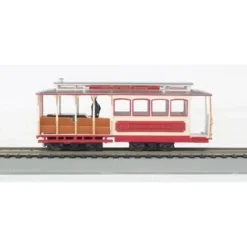 Trains|Bachmann 60533 HO Baltimore Cable Car Electric Locomotive (white, red) - Model Train Junction: Quality Parts and Art Supplies