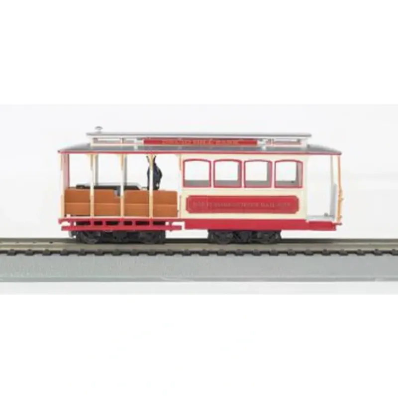 Trains|Bachmann 60533 HO Baltimore Cable Car Electric Locomotive (white, red) - Model Train Junction: Quality Parts and Art Supplies