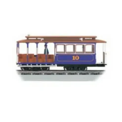 Trains|Bachmann 60532 HO Baltimore Cable Car Electric Locomotive #10 (blue) - Model Train Junction: Quality Parts and Art Supplies