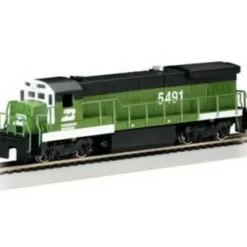 Trains|Bachmann 11112 HO Burlington Northern GE B23/B30-7 Diesel Locomotives #5491 - Model Train Junction: Quality Parts and Art Supplies