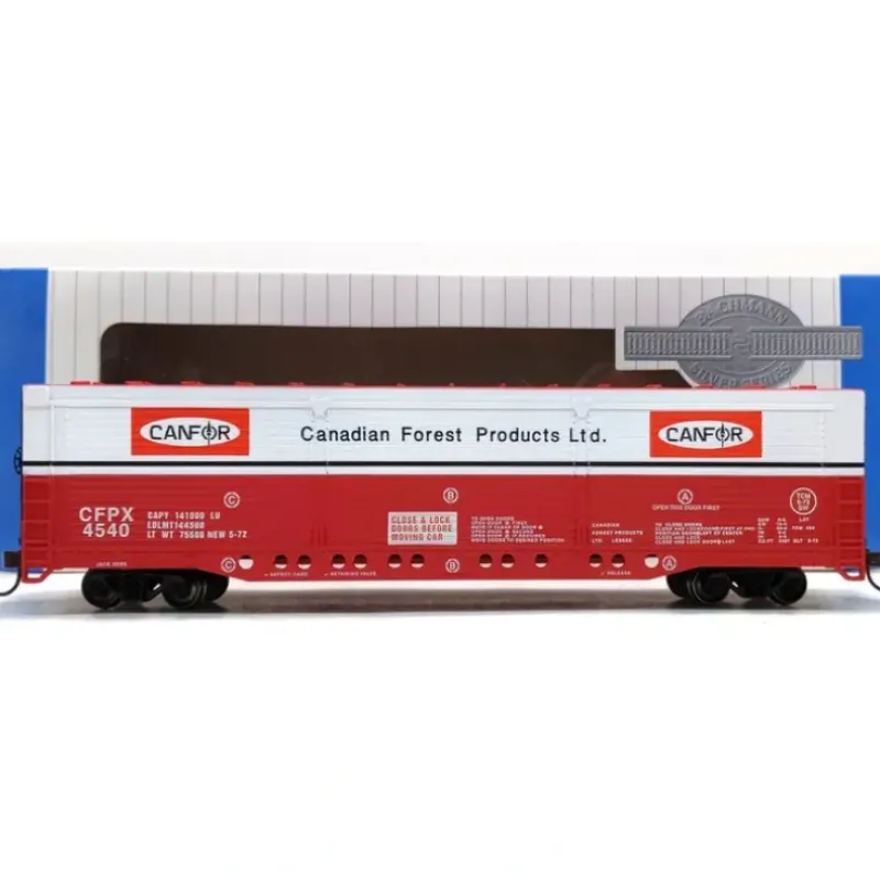 Trains|Bachmann 18135 HO Canadian Forest Products CFPX Evans All-Door Boxcar #4540 - Model Train Junction: Quality Parts and Art Supplies