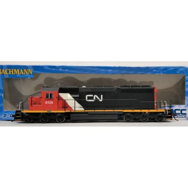 Trains|Bachmann 60909 HO Canadian National EMD SD40-2 Powered Locomotive w/DC #6126 - Model Train Junction: Quality Parts and Art Supplies