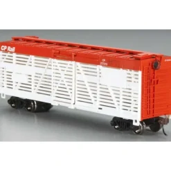 Trains|Bachmann 18527 HO Canadian Pacific 40' Stock Car - Model Train Junction: Quality Parts and Art Supplies