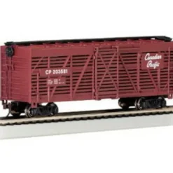 Trains|Bachmann 18524 HO Canadian Pacific 40' Stock Car - Model Train Junction: Quality Parts and Art Supplies