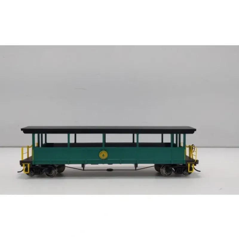Trains|Bachmann 17445 HO Cass Scenic Railroad Open-Sided Excursion Car w/Seats - Model Train Junction: Quality Parts and Art Supplies