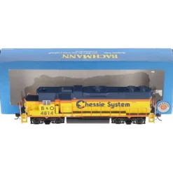 Trains|Bachmann 61705 HO Chessie GP38-2 Diesel Locomotive #4814 - Model Train Junction: Quality Parts and Art Supplies