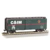 Trains|Bachmann 17025 HO Chicago and Illinois Midland 40' Box Car - Model Train Junction: Quality Parts and Art Supplies