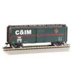 Trains|Bachmann 17025 HO Chicago and Illinois Midland 40' Box Car - Model Train Junction: Quality Parts and Art Supplies
