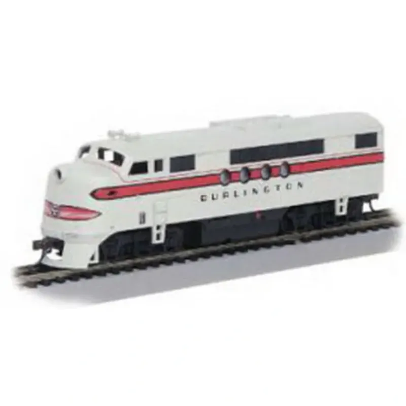 Trains|Bachmann 11704 HO Chicago, Burlington & Quincy EMD FT-A Unit Diesel Locomotive - Model Train Junction: Quality Parts and Art Supplies