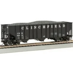 Trains|Bachmann 18732 HO Clinchfield Bethlehem Steel 3-Bay 100-Ton Open Hopper - Model Train Junction: Quality Parts and Art Supplies