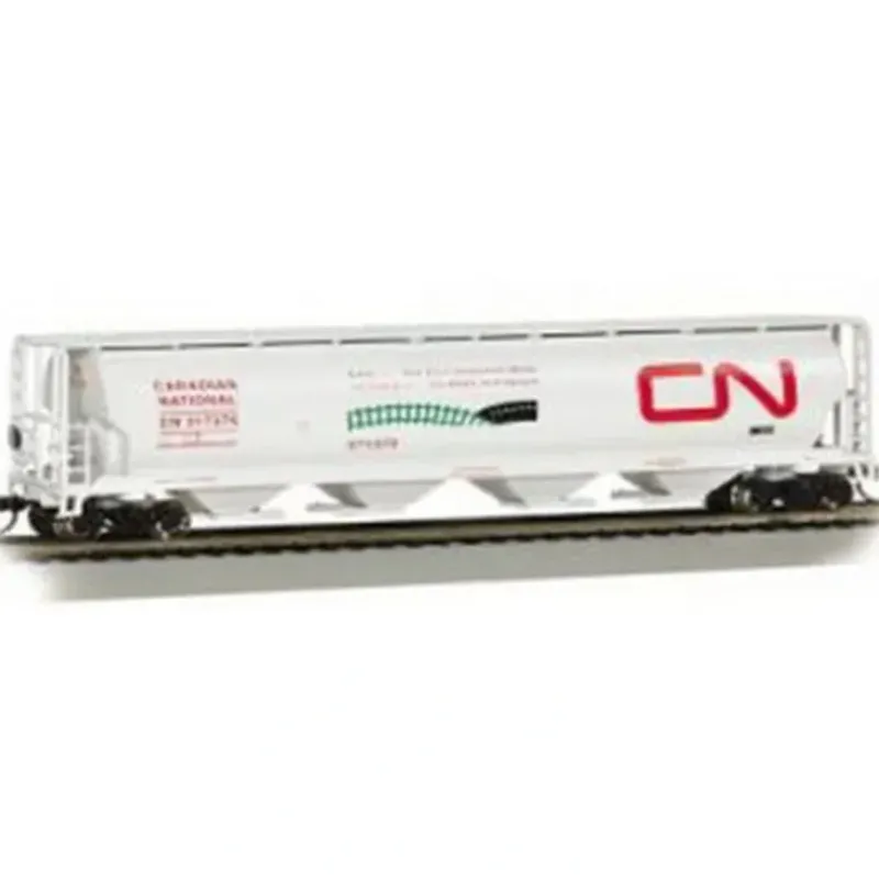 Trains|Bachmann 19132 HO CN Environmental Mode 4-Bay Cylindrical Grain Hopper - Model Train Junction: Quality Parts and Art Supplies