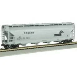 Trains|Bachmann 17506 HO Conrail 56' ACF Center-Flow Covered Hopper #892216 - Model Train Junction: Quality Parts and Art Supplies
