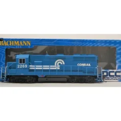 Trains|Bachmann 60702 HO Conrail EMD GP35 Diesel Locomotive w/DC #2269 (blue, white) - Model Train Junction: Quality Parts and Art Supplies
