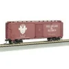Trains|Bachmann 17026 HO Delaware & Hudson 40' Steel Boxcar #20100 - Model Train Junction: Quality Parts and Art Supplies