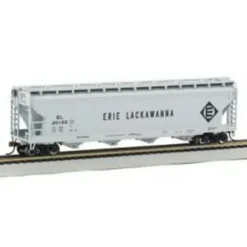 Trains|Bachmann 17528 HO Erie-Lackawanna 56' ACF Center-Flow Covered Hopper - Model Train Junction: Quality Parts and Art Supplies