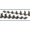 Trains|Bachmann 44471 HO E-Z Track Graduated Pier (Set of 14) - Model Train Junction: Quality Parts and Art Supplies