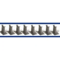 Trains|Bachmann 44472 HO E-Z Track Tall Pier (Set of 8) - Model Train Junction: Quality Parts and Art Supplies