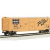 Trains|Bachmann 18025 HO Frisco 50' Plug-Door Box Car #15034 - Model Train Junction: Quality Parts and Art Supplies