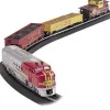 Trains|Bachmann 00647 HO Gauge Santa Fe Flyer Diesel Starter Freight Train Set - Model Train Junction: Quality Parts and Art Supplies