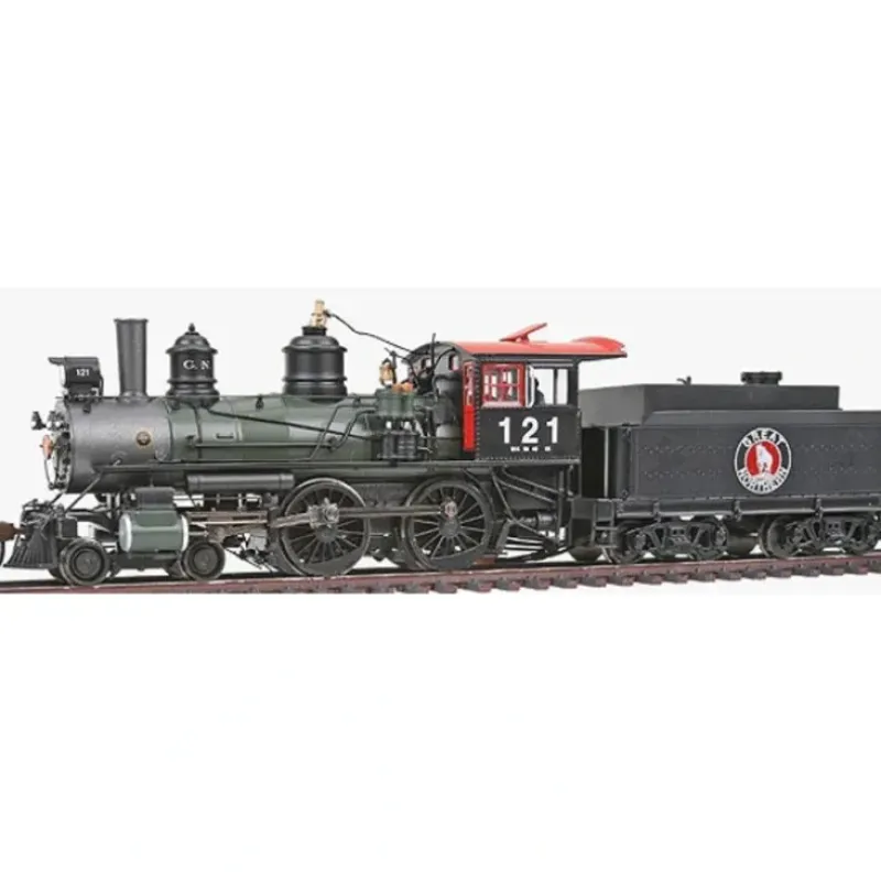 Trains|Bachmann 80105 HO Great Northern 4-4-0 Steam Locomotive #121 w/DCC - Model Train Junction: Quality Parts and Art Supplies