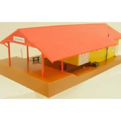 Trains|Bachmann 46-1216 HO Lighted Freight Station - Model Train Junction: Quality Parts and Art Supplies